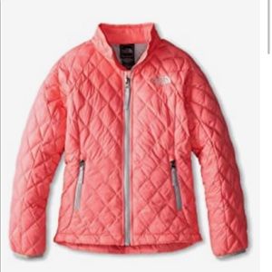 Sugary pink North face thermoball jacket